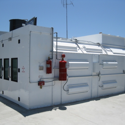 Automotive Semi Downdraft Spray Paint Booths Spray Booths NW