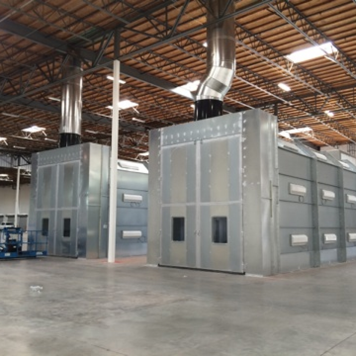 Semi Downdraft Paint Booths Spray Booths NW