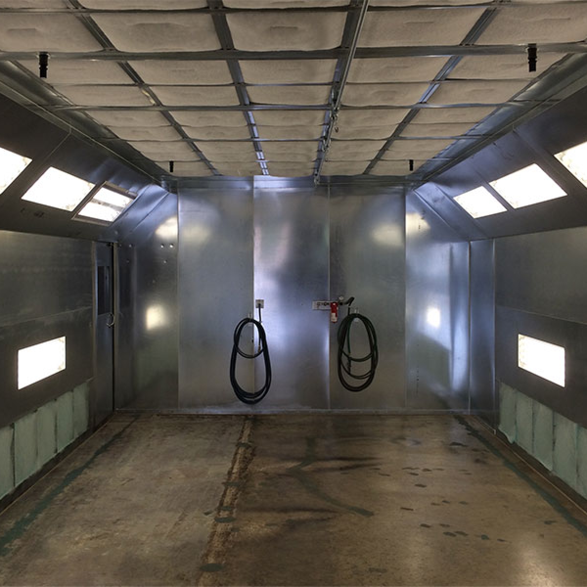 Automotive Side Downdraft Spray Paint Booths Spray Booths NW