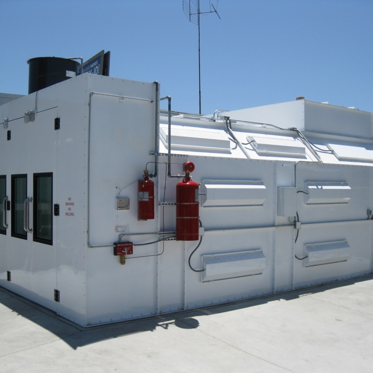 Automotive Semi Downdraft Spray Paint Booths Spray Booths NW