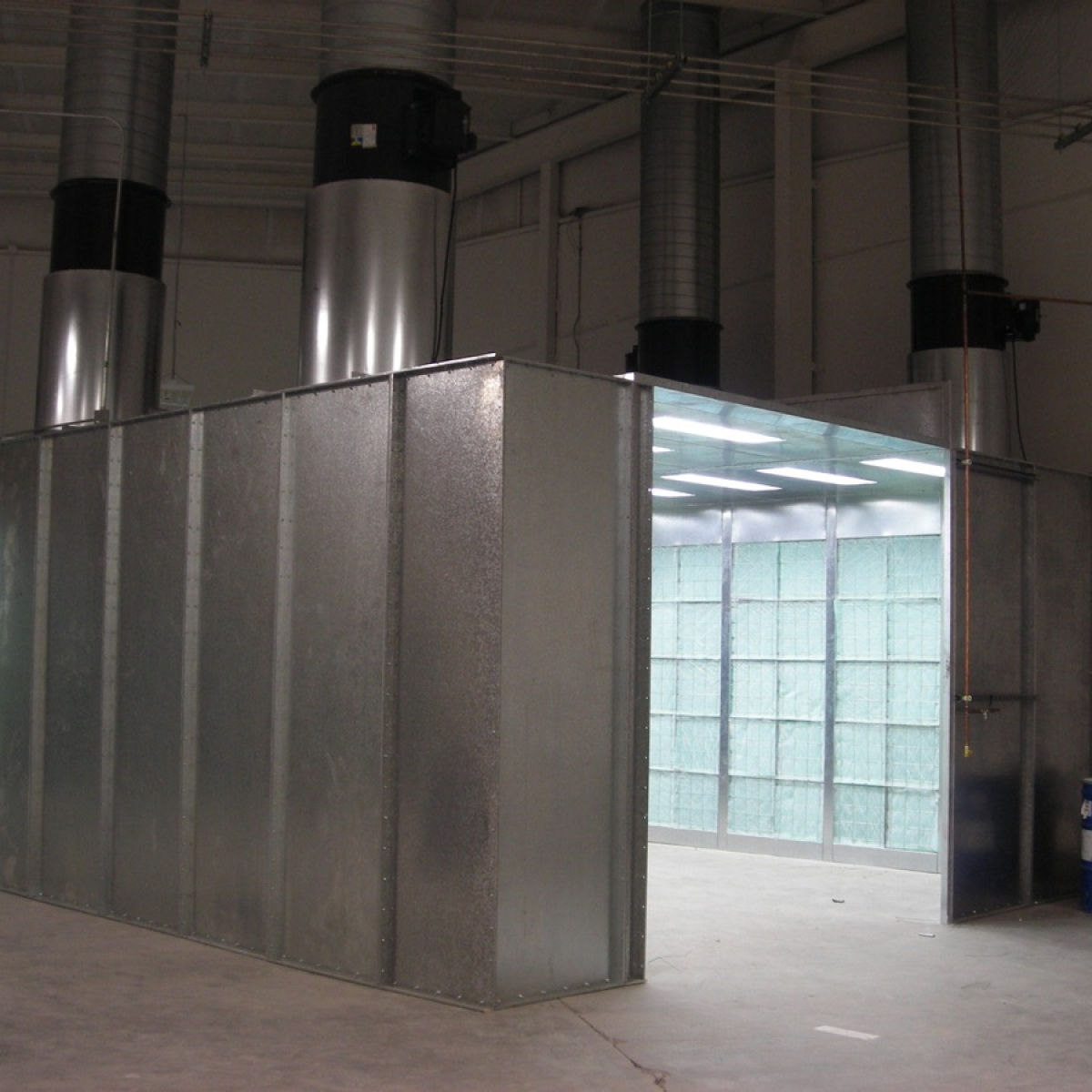 Cross Flow Paint Booth - Spray Booths NW