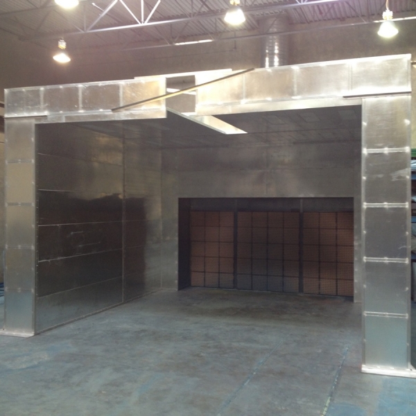 Open Front Paint Booth Spray Booths NW