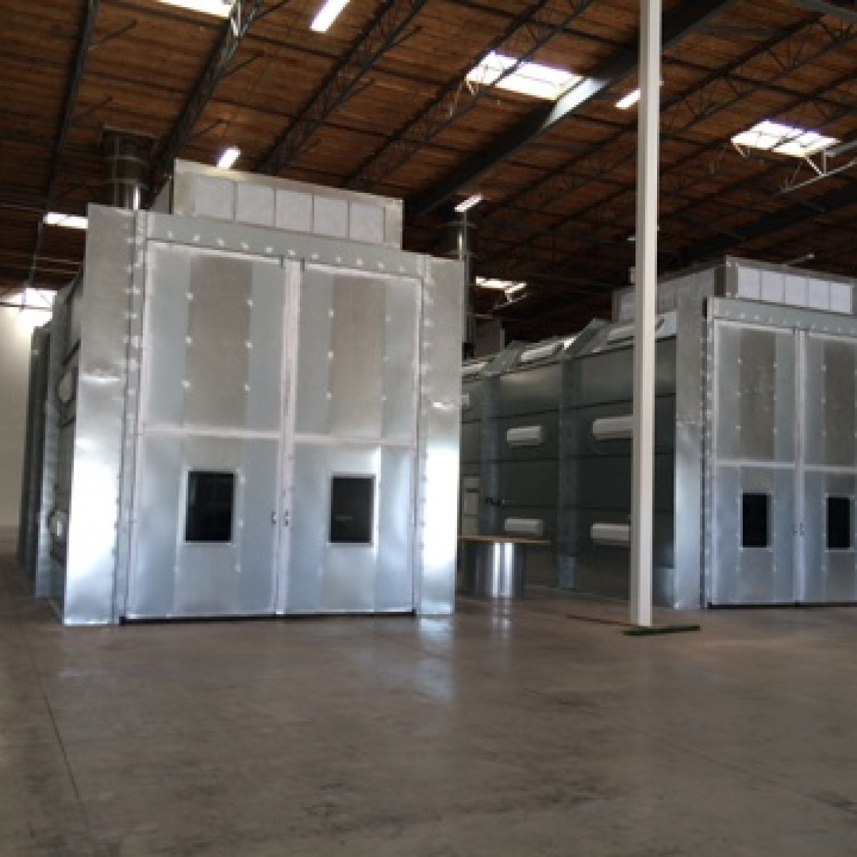 Semi Downdraft Paint Booths Spray Booths NW